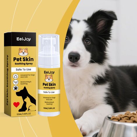 Spray de soin pour la peau des animaux - Nettoie en douceur et protège la peau des chats et des chiens - 50 ml (1/5)
