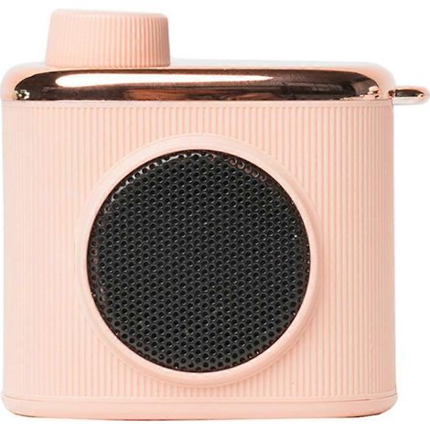 Enceinte Bluetooth portable, longue autonomie grâce à sa conception en métal, contrôle facile pour vos aventures en plein air. (1/4)