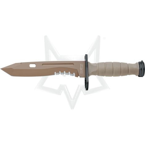 Fox Oplita-Messer so viel-Kraton G-Coyote Tan mit Drahtgeschnitten (1/2)