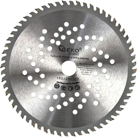 Hoja de sierra para madera 180x20x60T(agujeros) (50) (1/3)