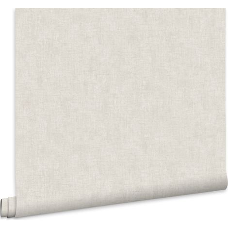 Laura Ashley Uni Vliestapete Grau 10mx52cm (1/5)
