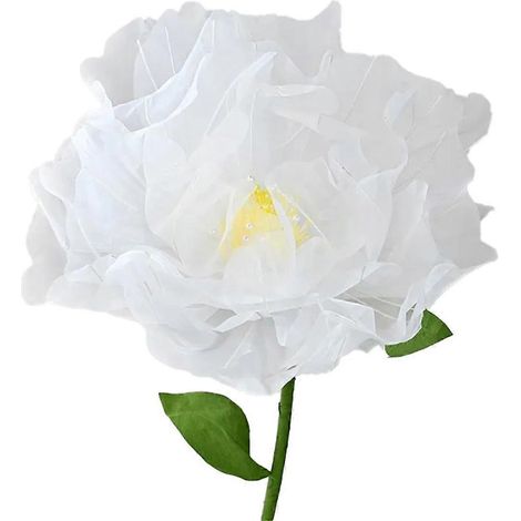 Simulation réaliste de fleurs en soie pour décoration et ameublement : couches de pétales imitant de fausses fleurs D - FFY (1/4)