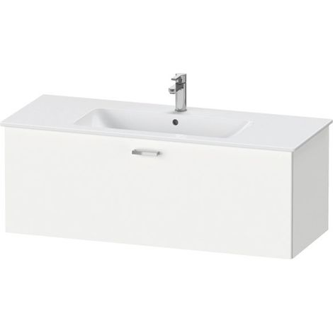 Duravit XBase meuble sous-lavabo suspendu L:120 cm avec 1 tiroir, (1/4)