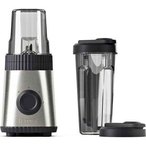 GUZZINI Frullatore Portatile On The Go Sous Chef Antracite – Blender Compatto con Bicchiere Design Moderno (1/5)