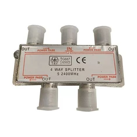 Franelec REPAS4MINIS Mini splitter TV satellitare a 4 vie 2400 MHz
