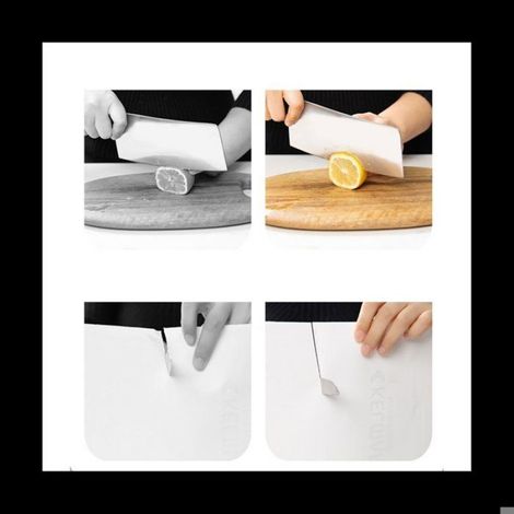 Aiguiseur de Couteaux Ciseaux Manuels RéGlables Pierre à Aiguiser Meuleuse de Cuisine KnivesTool Pierre à Aiguiser B (1/5)