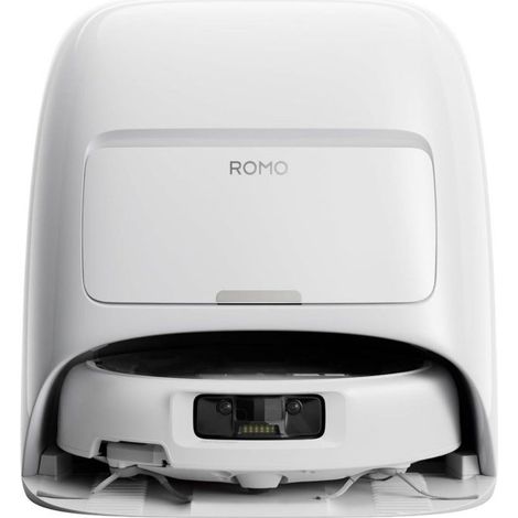 DJI ROMO A - Saug-Wisch-Roboter mit Station - Transparenter Roboter - 25.000 Pa - Millimeter-genaue Erkennung - 200 j ohne Wartung