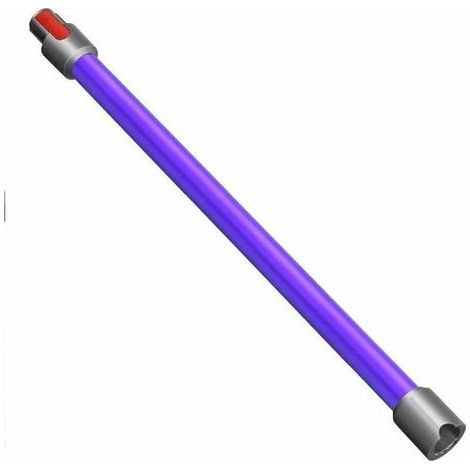 Accessoire pour aspirateur, Tube d'extension de Rechange pour Dyson v11 V15 V10 V7 V8 Aspirateur Sans Fil, Tube Rallonge en Aluminium Baguette Extensible(Violet) (1/5)