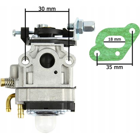 Carburador para desbrozadora de gasolina / agujero pequeño