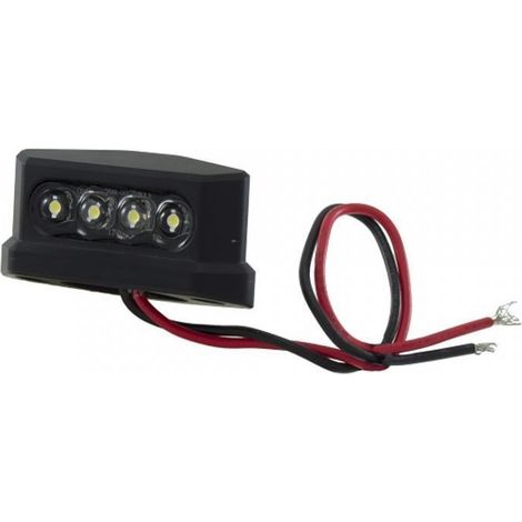 Éclairage de plaque 4 LED 12V homologué RMS pour moto scooter 50 (1/2)