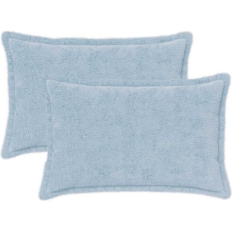 Funda de almohada 2 uds. HOUTEN Azul Claro 30 x 50 cm vidaXL (1/5)