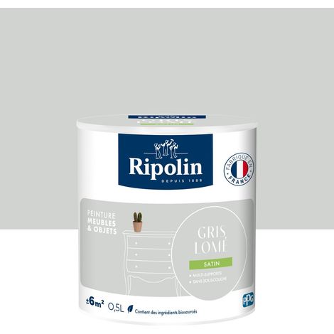 Vernice per mobili e oggetti, RIPOLIN, grigio lomé 0,5 l RIPOLIN (1/5)