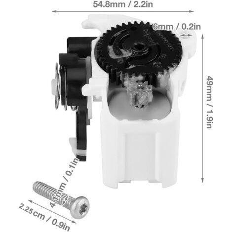 Moteur de verrouillage de coffre 7700435694, verrouillage central de hayon compatible avec Clio 2 Megane Scenic 8200102583 7700427088 8200060917 (1/4)