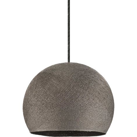 Lampe suspension Creative Cables dome xs hauteur réglable ampoule incluse (1/5)