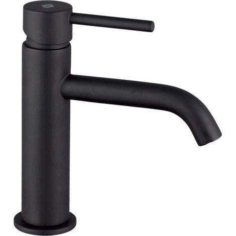 Grifo serie Sirio para lavabo Negro (1/5)