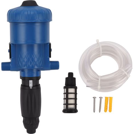 G3/4 mâle injecteur d'engrais hydraulique, pompe doseuse réglable 1%-5% (1:20-1:100) pour jardin industrie élevage