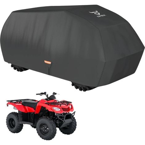 ATV Abdeckplane 420D strapazierfähig, Allwetter, UV-Schutz, für Yamaha, Suzuki, Kawasaki (1/5)