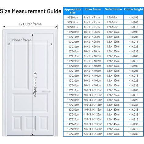 Moustiquaire Porte Fenêtre, 110 x 210 CM - Maillage Fine BLANC Magnétique Rideau Anti Mouche, Se Ferme Tout Seul, La Bande Ve1cro au Sommet du Volet Rideau Anti Mouche a Été Élargie à 3.8 CM (1/4)