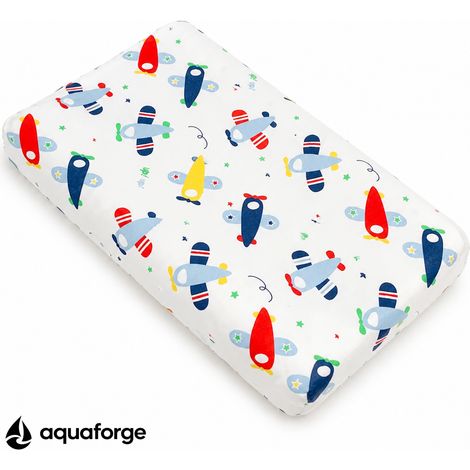 Almofada Cervical Ergonómica Látex Respirável Capa Removível 44 x 27 x 6 cm (1/5)