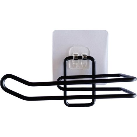 Dérouleur Papier WC "Filaire Premium" 13cm Noir (1/3)