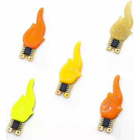 3V/5V LED-COB-Blitzkerzen Edison-Flamme Rot Blau Grün Gelb Diode Geburtstagsparty Dekoration Glühbirne Zubehör Kerzenlicht (1/4)