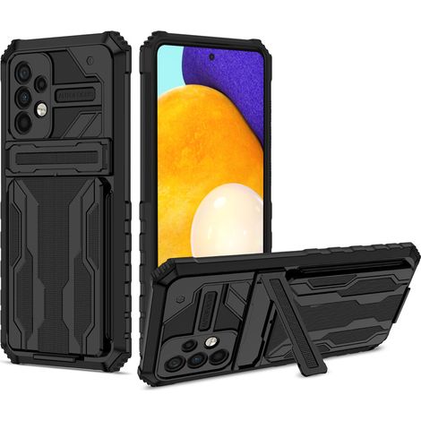 Funda protectora combinada para Samsung Galaxy A33 5G, negra (1/5)