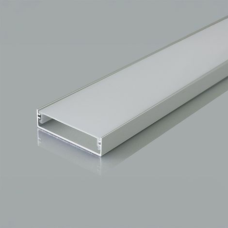 MOUNTING KIT WITH DIFFUSER FOR LED STRIP SURFACE 10004010mm (1/2)