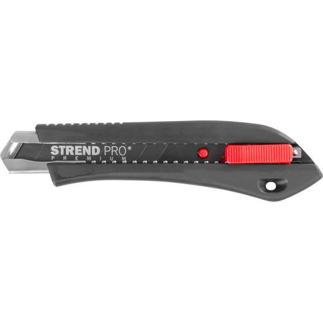 Messer Strend Pro Premium FD782, BlackMatt, SoftTouch, 18 mm, Abbrechklinge (1/5)