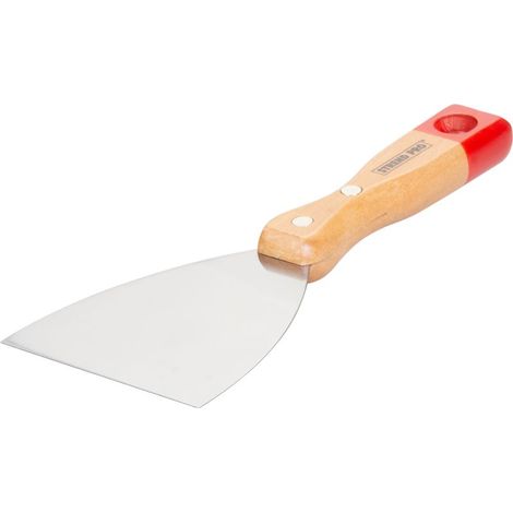 Spachtel Strend Pro S1008, 80 mm, Stahl, Holzgriff (1/2)
