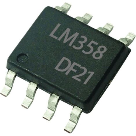 Lot de 100 LM358 LM358DT LM358DR – amplificateurs opérationnels doubles 36V SOP-8 pour circuits analogiques