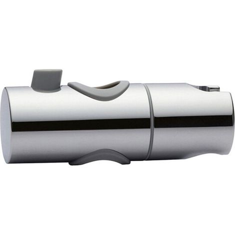 Support de pommeau de douche réglable en hauteur pour barre de douche coulissante, support de douchette pivotant à 360°, chrome poli, support de douchette à main, salle de bain (1/5)