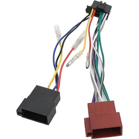 Adaptateur de faisceau de câbles sans fil ISO pour autoradio Pioneer AVH-270BT/280BT - remplacement sans perte [jkw] (1/5)