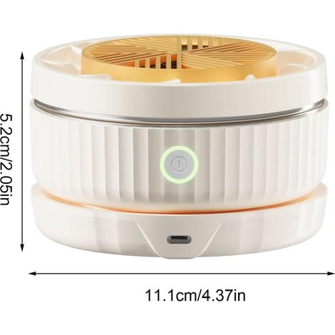 Purificateur USB rechargeable à circulation automatique. Nettoie salades, légumes et produits frais. (1/4)