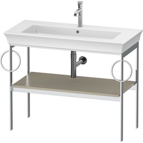 DURAVIT WT4547B6060 Console métallique fixation au sol White Tulip (1/2)