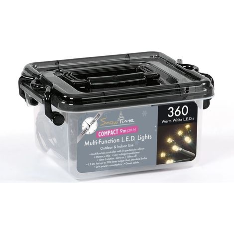 Christmas Compact Multifunction Lights - 360 Led's - Warm White (1/2)
