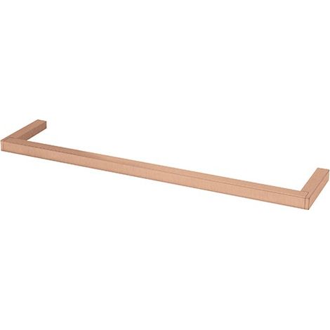 Porte-serviettes 60 cm Chrome Noir DOMINO - CRISTINA ONDYNA DM21272 (1/2)