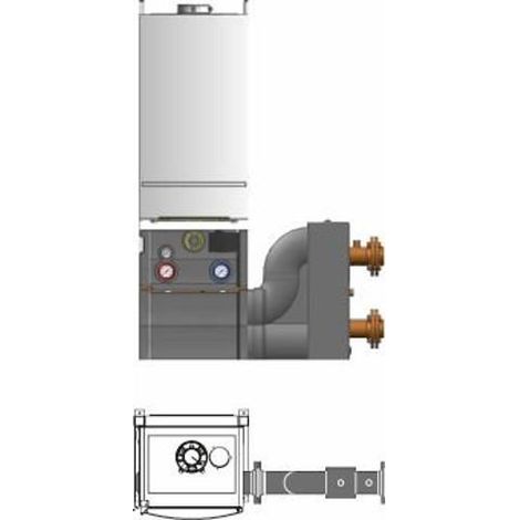 TL1 Kaskaden-Unit mit Weiche+Islolierung - 7736700544 von Buderus
