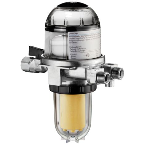Oventrop 2142732 Filtre à mazout combiné avec séparateur d'air «Toc-Duo-3» Elément filtrant 25-40 µm