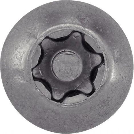 Vis métaux tête bombée torx teton inviolable A2 ISO 7380 8X40 boîte de 50 - ACTON - 628058X40 (1/3)