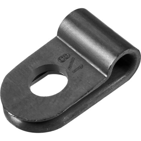 Nylon R-Type Serre-Câble Cordon Organisateur Clip 3,1mm 30Pcs (1/3)
