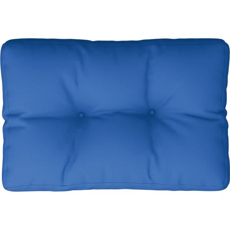 Maison Exclusive - Palettenkissen Königsblau 50x40x12 cm Stoff