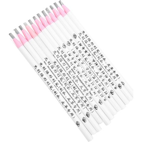 Marqueur invisible sans taille, spécial vêtements et cuir, crayon effaçable, stylo à mine détachable, boîte de 12. (1/3)