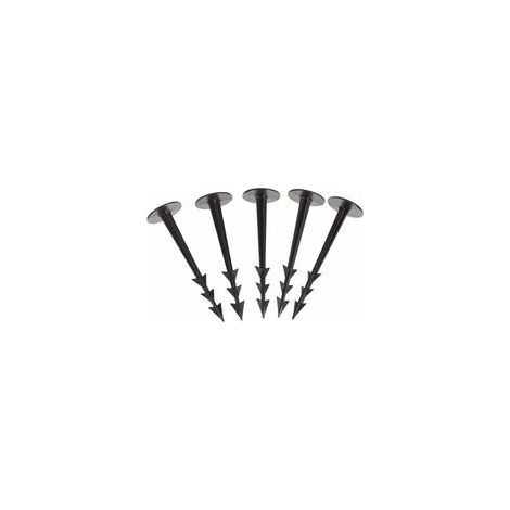 Lot de 100 TerraPEG piquets de Fixation pour Jardin pour la Fixation des Tissus Anti Mauvaises Herbes (1/4)
