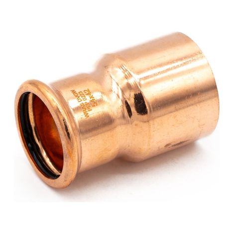 PrimaPress 54x42mm Copper Press Fitting Reducer for Gas & Water (1/2)