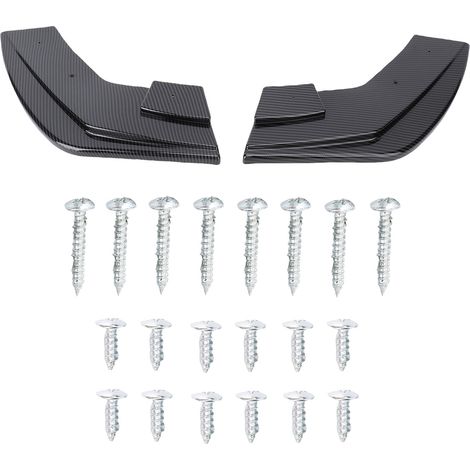 Lot de 2 diffuseurs latéraux de pare-chocs arrière anti-collision, protection forte de remplacement pour F20 série 1 118i 120d 120i 125i 2015-2019 Lci M Pack style fibre de carbone (1/5)