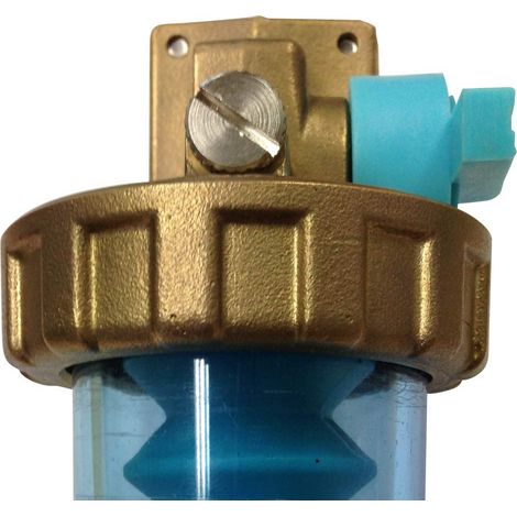 WK Doseur de polyphosphates rotatif Nouveau anti-goutte Avec By-Pass avec robinet et pastille inclus,