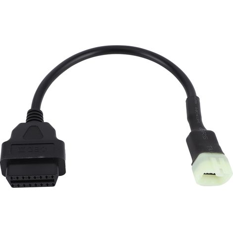 Faisceau de câbles OBD2 à 6 broches pour outil de diagnostic compatible avec Kawasaki Z900/Z900RS/ZX10R/ZX14R/H2 (1/5)