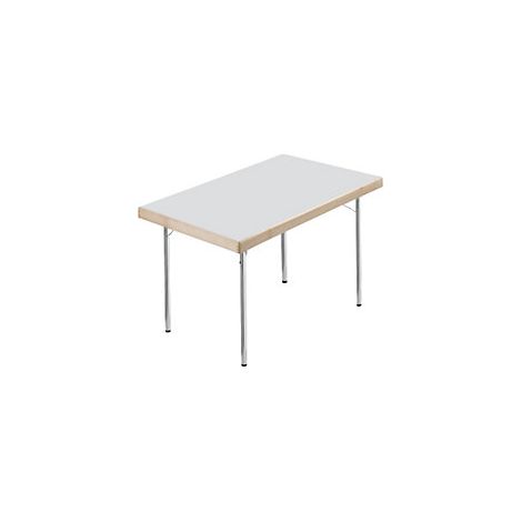 Mesa plegable  armazón de 4 patas  1200 x 800 mm  armazón