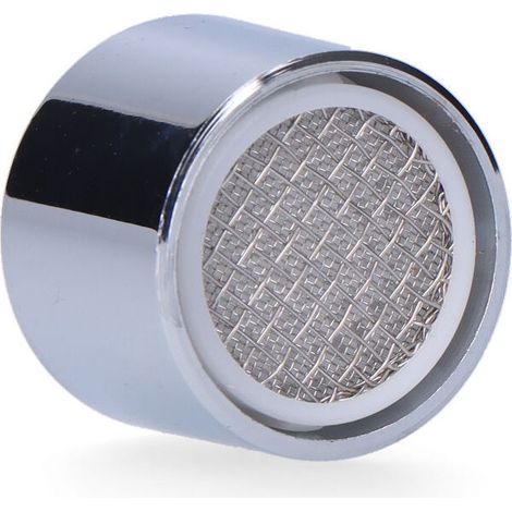 Réducteur - Économiseur De Débit D'eau. Pour Robinet. Couleur Chrome. Femelle 22/100mm (EMBALLÉE) (1/3)