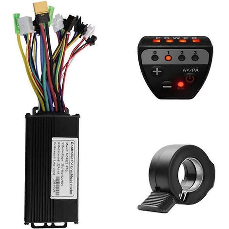 36V/48V/22A-Bürstenlosregler, G20-LED-Anzeige + 130X-Gashebel-Kit (1/5)